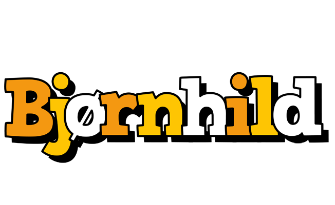 Bjørnhild cartoon logo