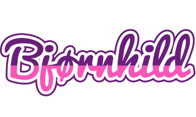 Bjørnhild cheerful logo