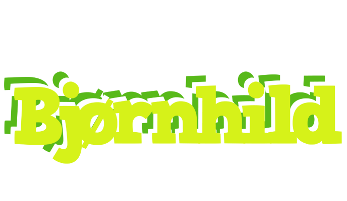 Bjørnhild citrus logo