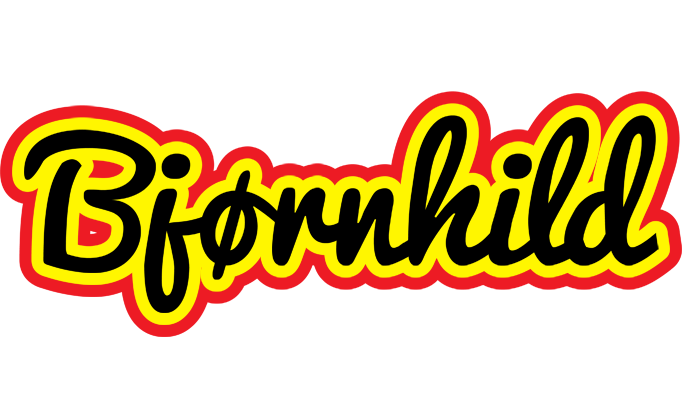 Bjørnhild flaming logo
