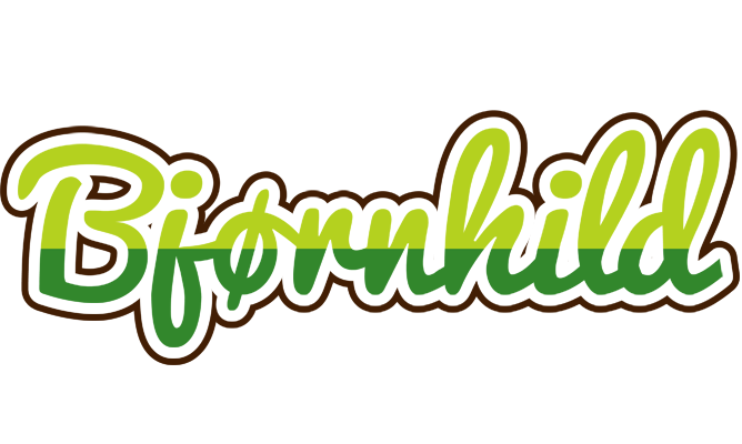 Bjørnhild golfing logo