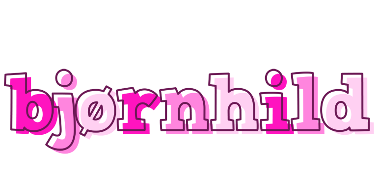 Bjørnhild hello logo
