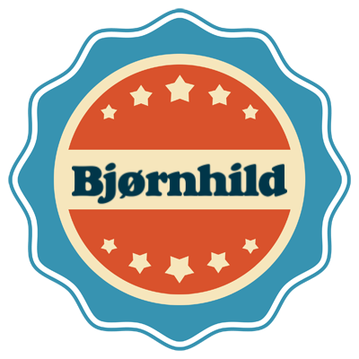 Bjørnhild labels logo
