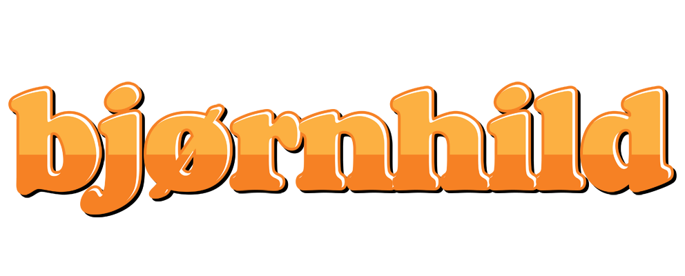 Bjørnhild orange logo
