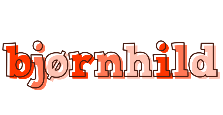 Bjørnhild paint logo