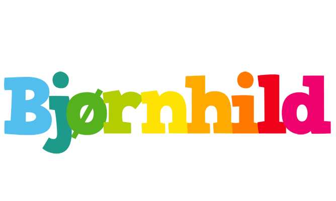Bjørnhild rainbows logo
