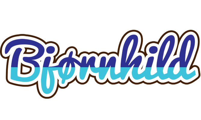 Bjørnhild raining logo