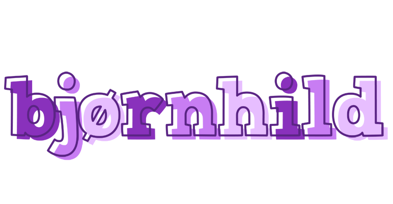 Bjørnhild sensual logo