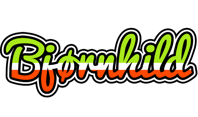 Bjørnhild superfun logo