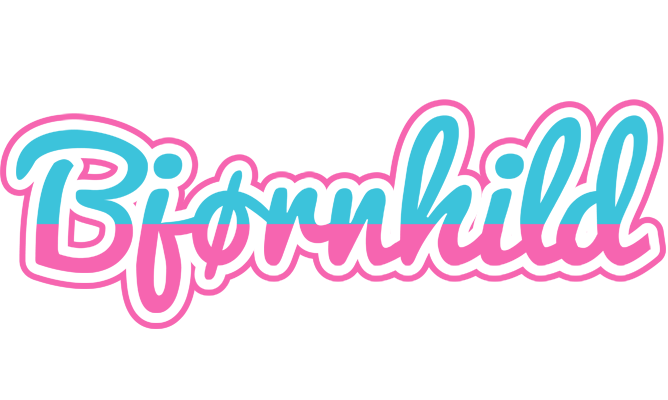 Bjørnhild woman logo