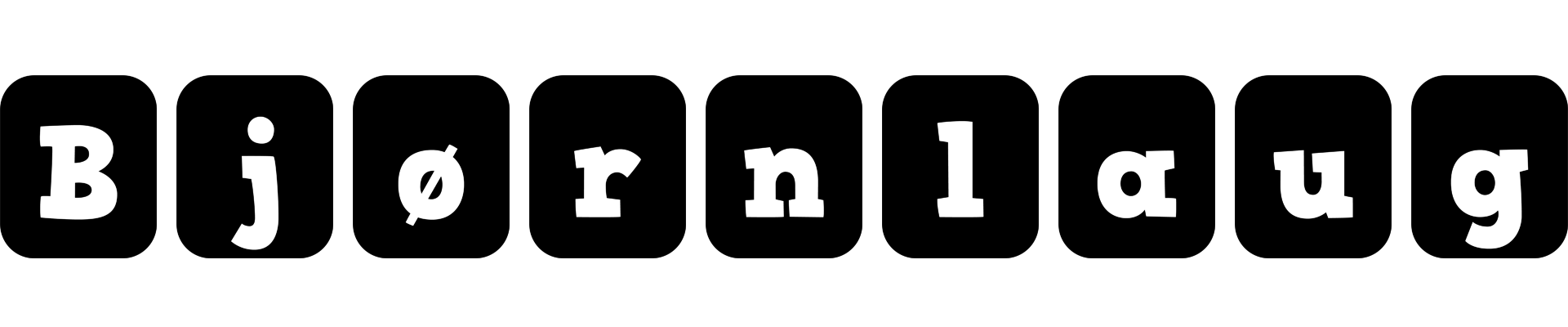 Bjørnlaug box logo