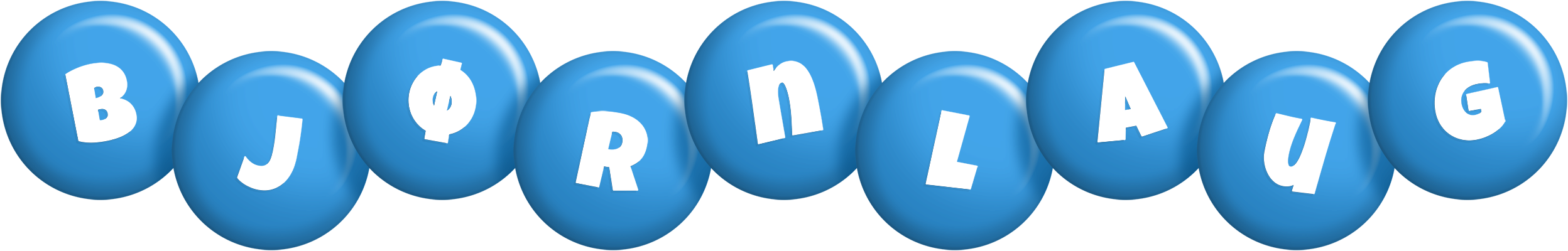 Bjørnlaug candy-blue logo