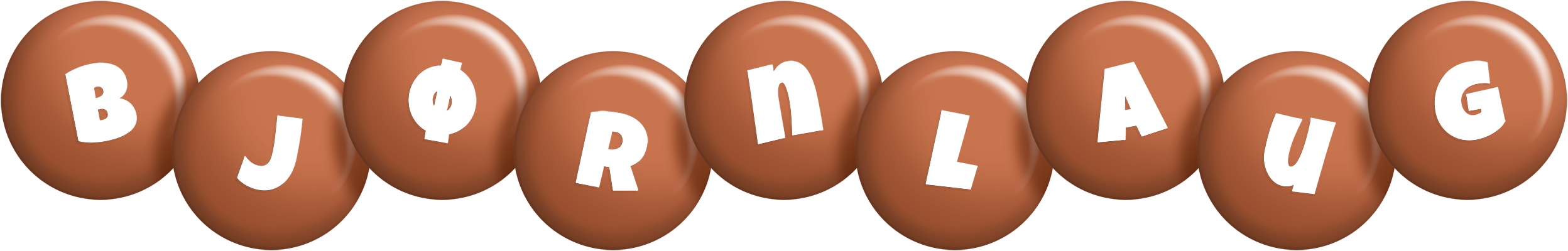 Bjørnlaug candy-brown logo