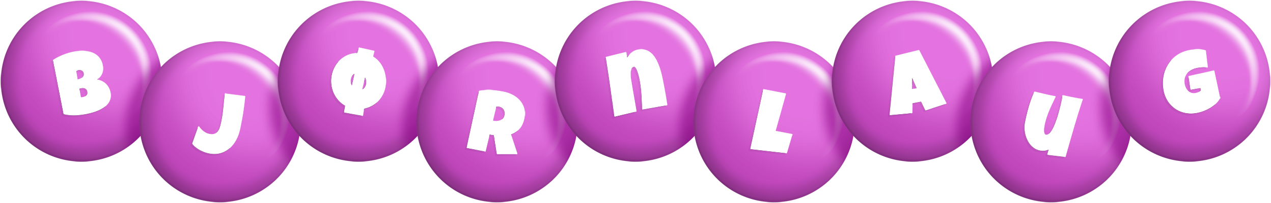 Bjørnlaug candy-purple logo