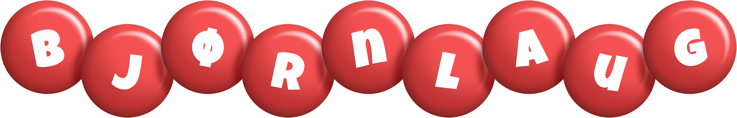 Bjørnlaug candy-red logo
