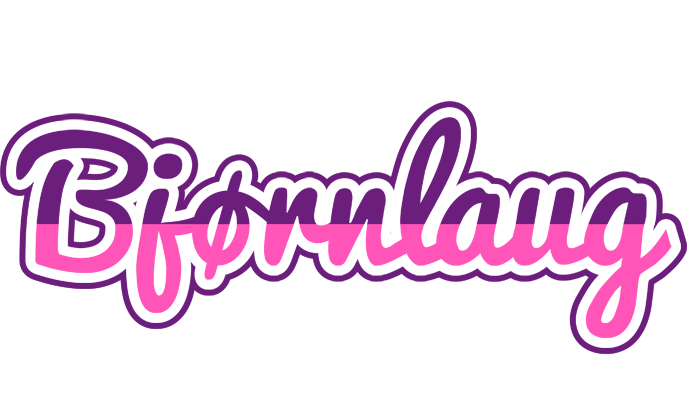 Bjørnlaug cheerful logo