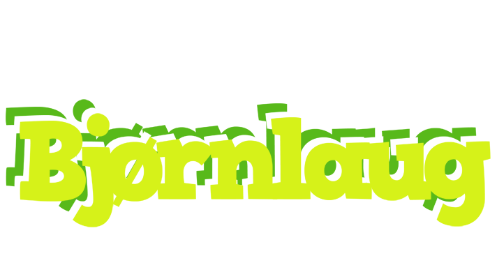 Bjørnlaug citrus logo