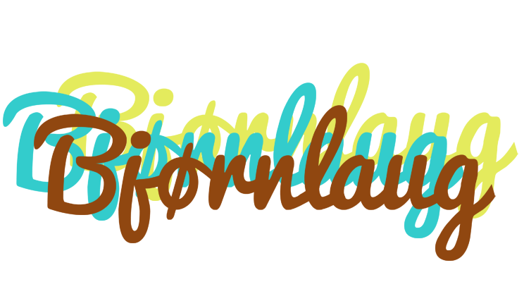 Bjørnlaug cupcake logo