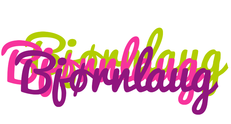 Bjørnlaug flowers logo