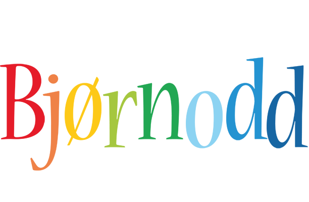 Bjørnodd birthday logo