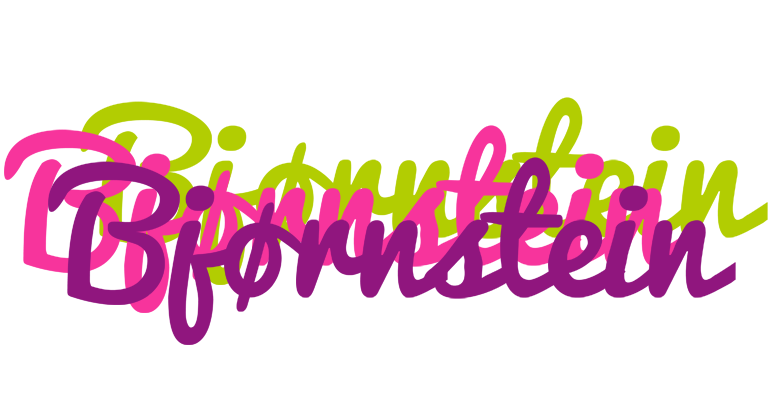 Bjørnstein flowers logo