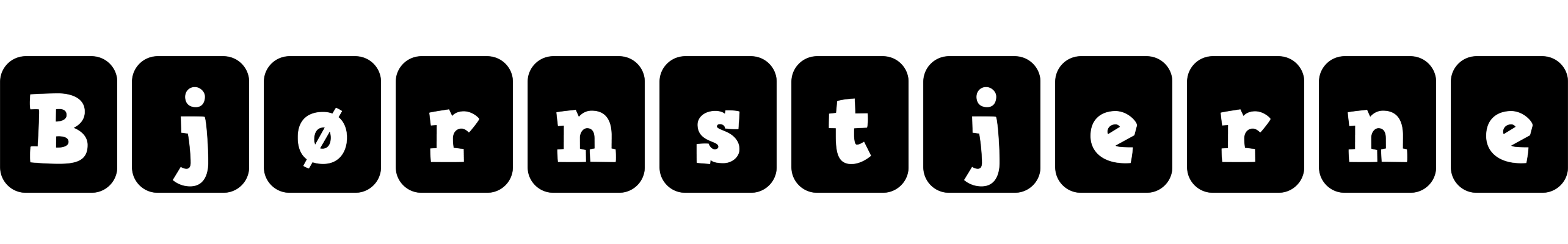 Bjørnstjerne box logo