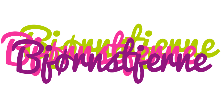 Bjørnstjerne flowers logo