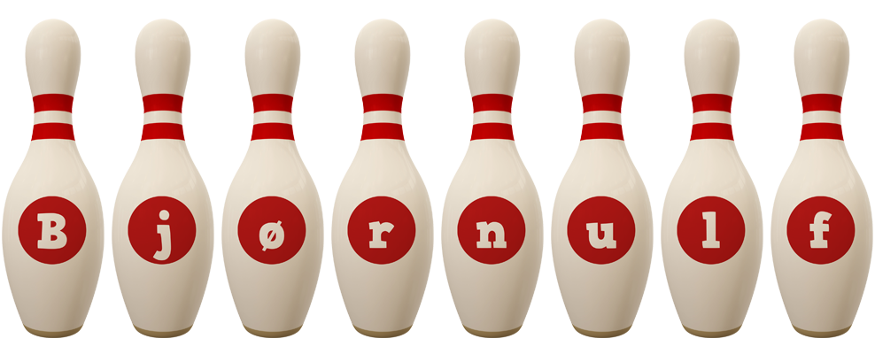 Bjørnulf bowling-pin logo