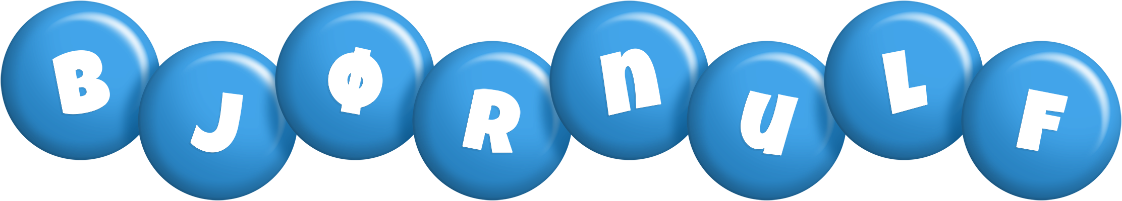 Bjørnulf candy-blue logo