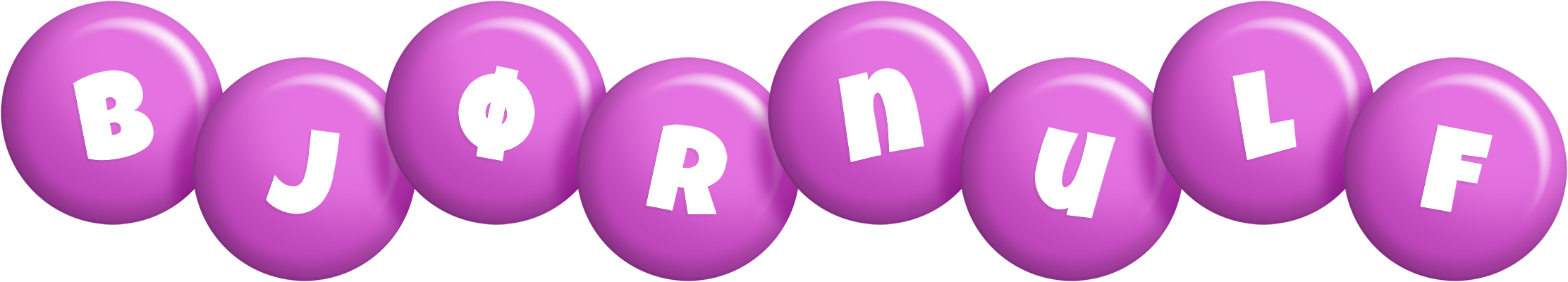 Bjørnulf candy-purple logo