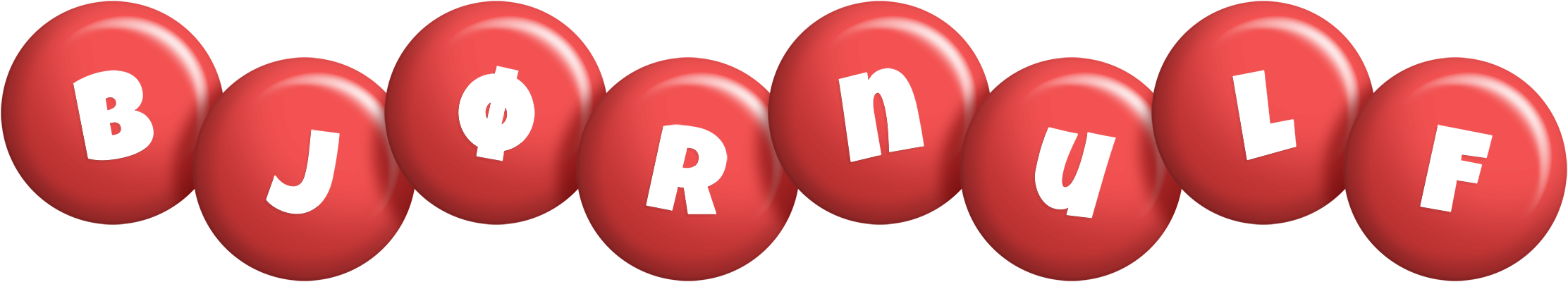 Bjørnulf candy-red logo