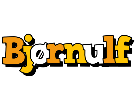 Bjørnulf cartoon logo