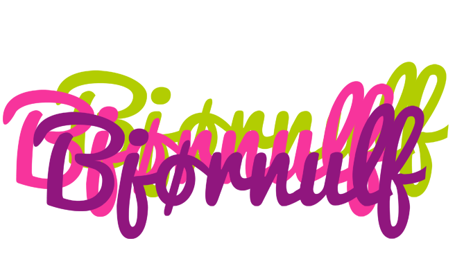 Bjørnulf flowers logo