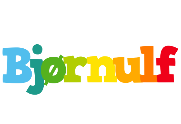 Bjørnulf rainbows logo