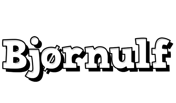 Bjørnulf snowing logo