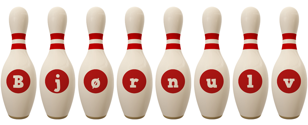 Bjørnulv bowling-pin logo