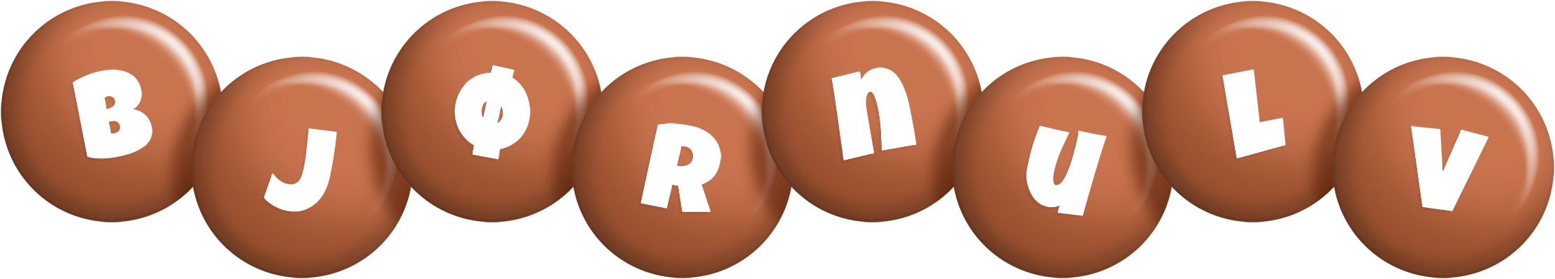 Bjørnulv candy-brown logo