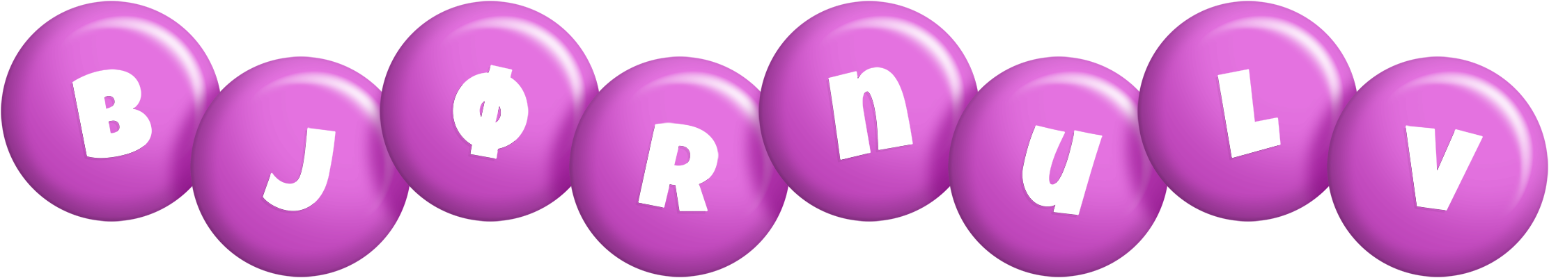 Bjørnulv candy-purple logo