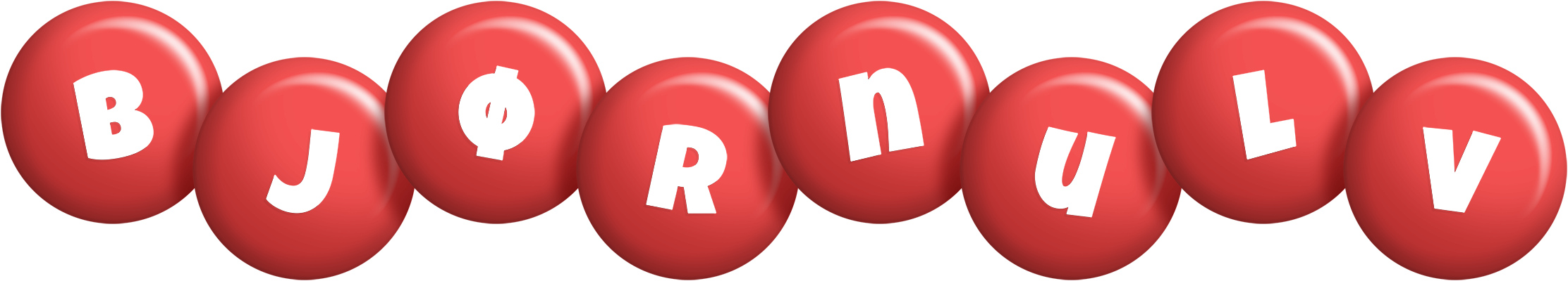 Bjørnulv candy-red logo
