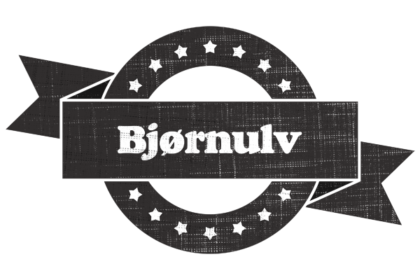 Bjørnulv grunge logo