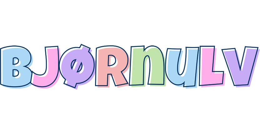 Bjørnulv pastel logo
