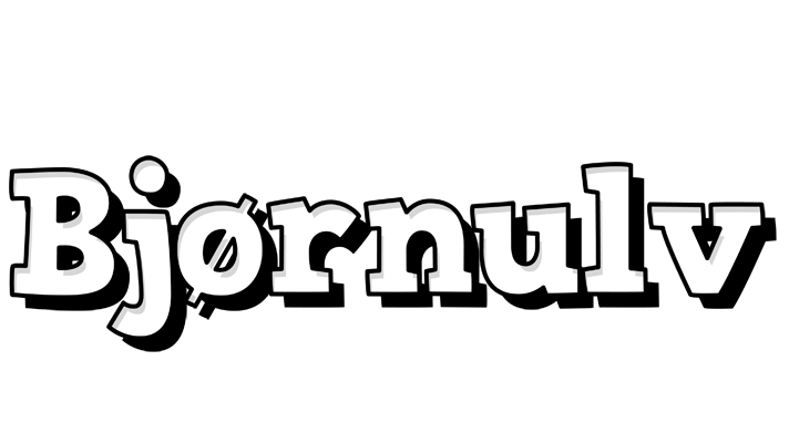 Bjørnulv snowing logo