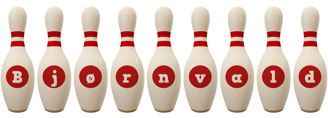 Bjørnvald bowling-pin logo
