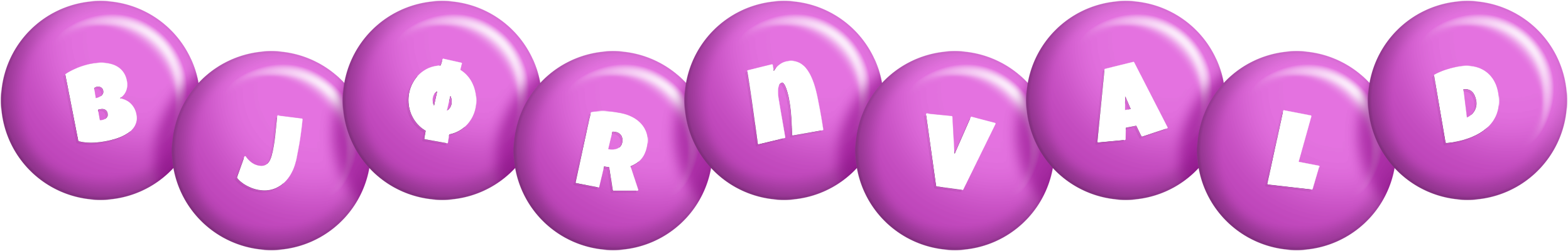 Bjørnvald candy-purple logo