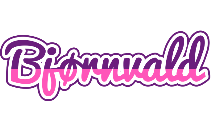Bjørnvald cheerful logo