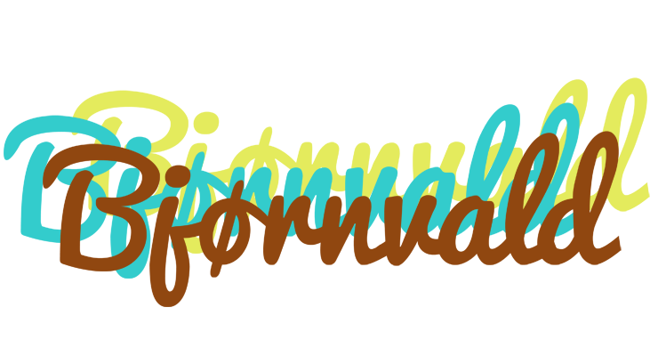 Bjørnvald cupcake logo
