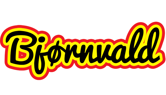 Bjørnvald flaming logo