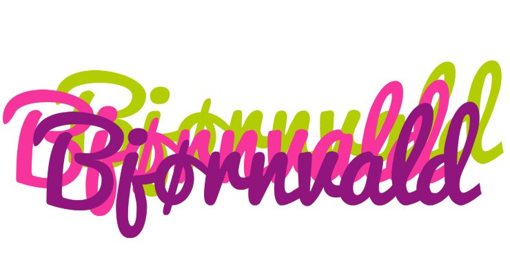 Bjørnvald flowers logo