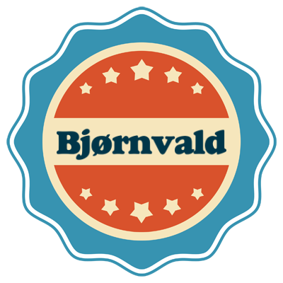 Bjørnvald labels logo