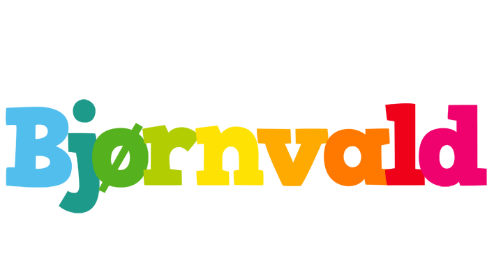 Bjørnvald rainbows logo
